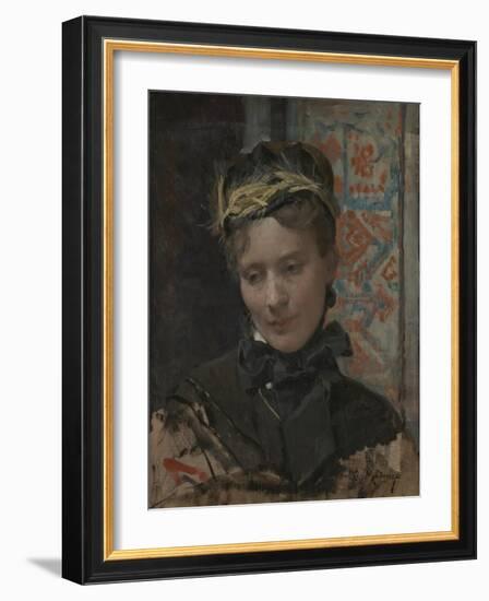 Portrait of a Lady, 1885-1896-Raimundo De Madrazo Y Garreta-Framed Giclee Print