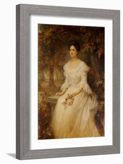 Portrait of a Lady, 1902-John Brett-Framed Giclee Print