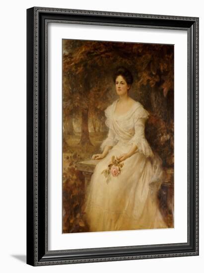 Portrait of a Lady, 1902-John Brett-Framed Giclee Print