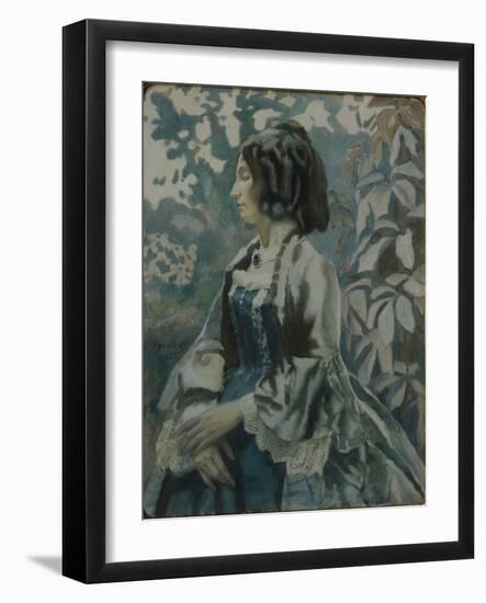 Portrait of a Lady, 1902-Viktor Elpidiforovich Borisov-musatov-Framed Giclee Print