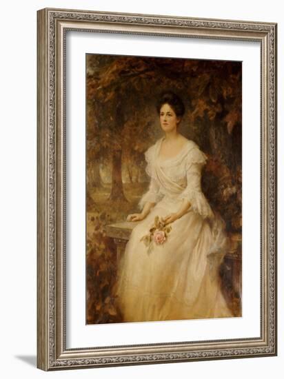 Portrait of a Lady, 1902-John Brett-Framed Giclee Print