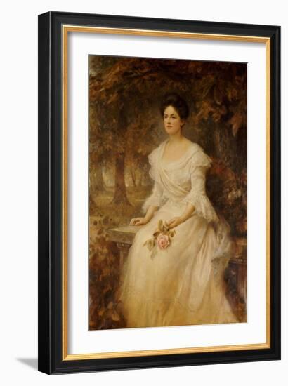 Portrait of a Lady, 1902-John Brett-Framed Giclee Print