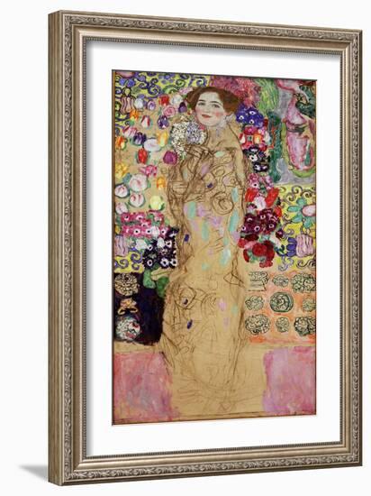 Portrait of a Lady, 1917-18-Gustav Klimt-Framed Giclee Print