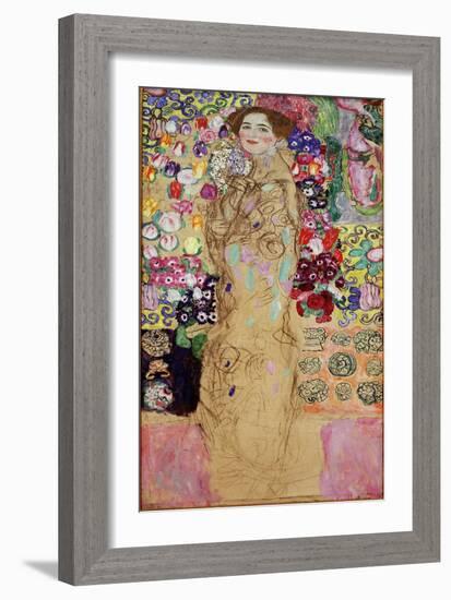 Portrait of a Lady, 1917-18-Gustav Klimt-Framed Giclee Print