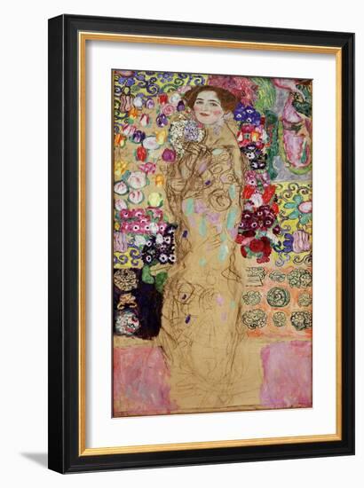 Portrait of a Lady, 1917-18-Gustav Klimt-Framed Giclee Print