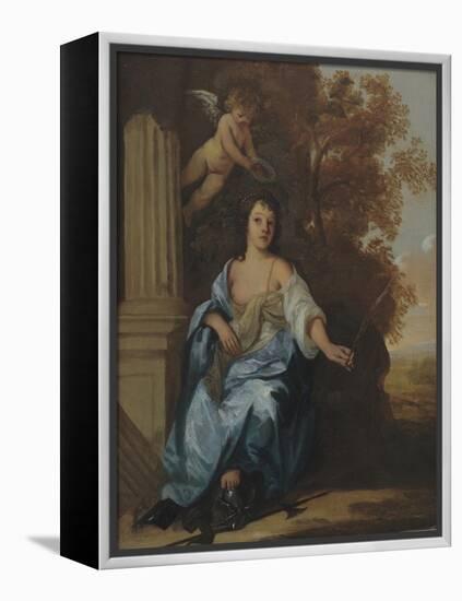 Portrait of a Lady as a Saint-Sir Peter Lely-Framed Premier Image Canvas