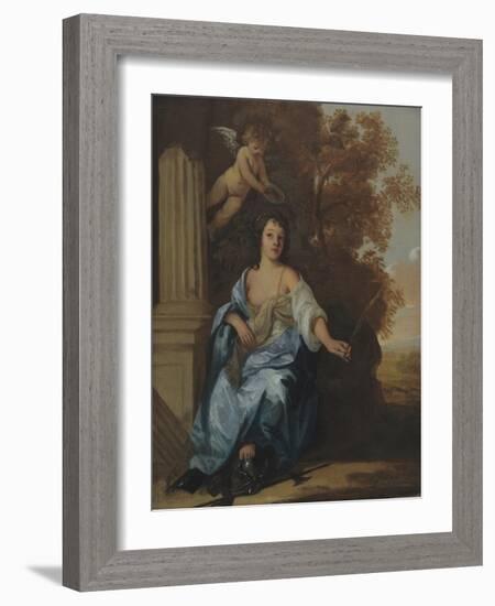 Portrait of a Lady as a Saint-Sir Peter Lely-Framed Giclee Print