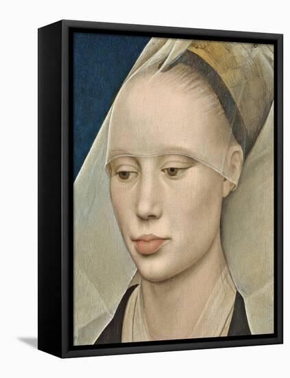 Portrait of a Lady, c.1460-Rogier van der Weyden-Framed Premier Image Canvas