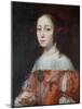 Portrait of a Lady, C.1660 (Oil on Canvas)-Justus Sustermans-Mounted Giclee Print