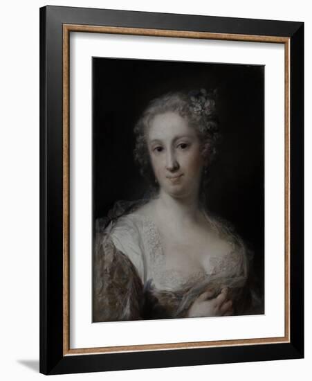 Portrait of a Lady, C.1730-40-Rosalba Giovanna Carriera-Framed Giclee Print