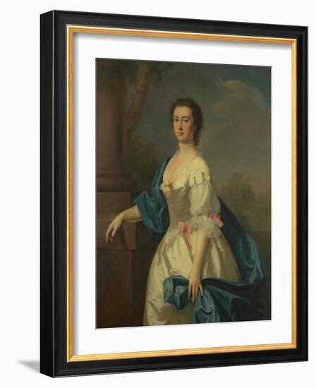 Portrait of a Lady, C.1744-Allan Ramsay-Framed Giclee Print