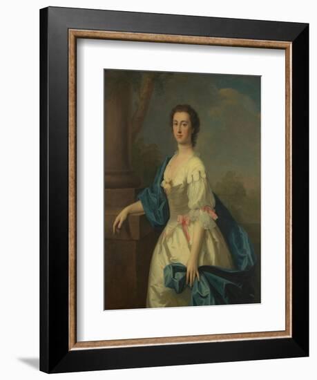 Portrait of a Lady, C.1744-Allan Ramsay-Framed Giclee Print