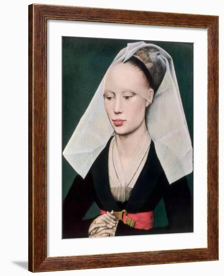 Portrait of a Lady, C1460-Rogier van der Weyden-Framed Giclee Print