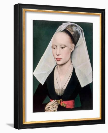 Portrait of a Lady, C1460-Rogier van der Weyden-Framed Giclee Print