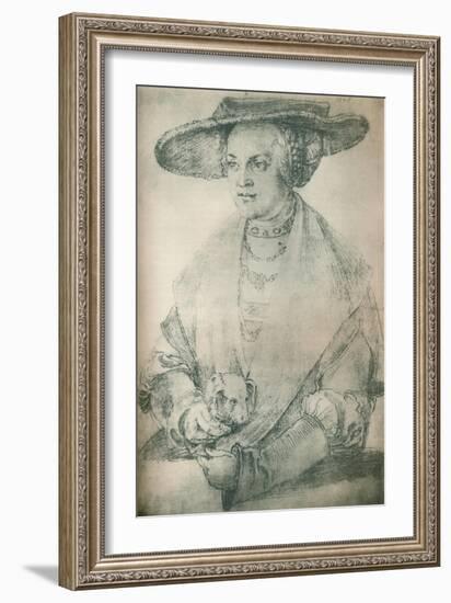 'Portrait of a Lady', c1500-1520, (1903)-Albrecht Durer-Framed Giclee Print