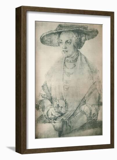 'Portrait of a Lady', c1500-1520, (1903)-Albrecht Durer-Framed Giclee Print