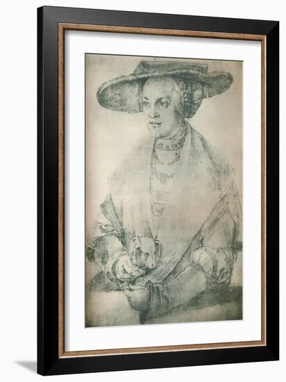 'Portrait of a Lady', c1500-1520, (1903)-Albrecht Durer-Framed Giclee Print