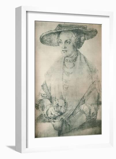 'Portrait of a Lady', c1500-1520, (1903)-Albrecht Durer-Framed Giclee Print