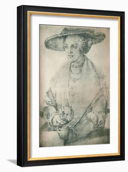 'Portrait of a Lady', c1500-1520, (1903)-Albrecht Durer-Framed Giclee Print