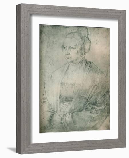 'Portrait of a Lady', c1500-1520, (1903)-Albrecht Durer-Framed Giclee Print