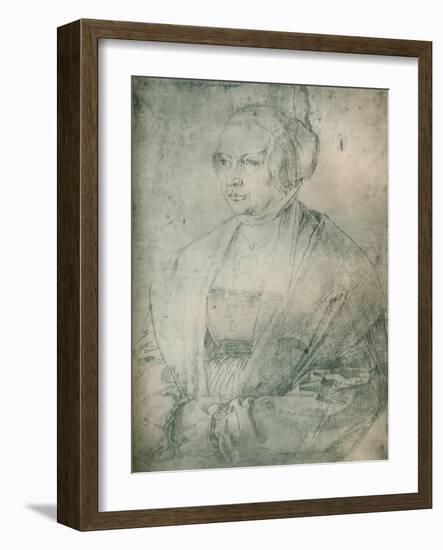 'Portrait of a Lady', c1500-1520, (1903)-Albrecht Durer-Framed Giclee Print