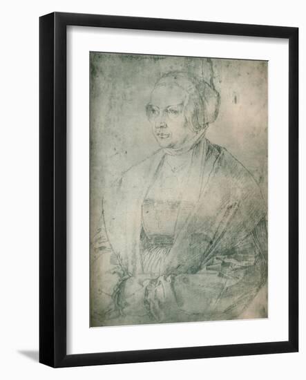 'Portrait of a Lady', c1500-1520, (1903)-Albrecht Durer-Framed Giclee Print