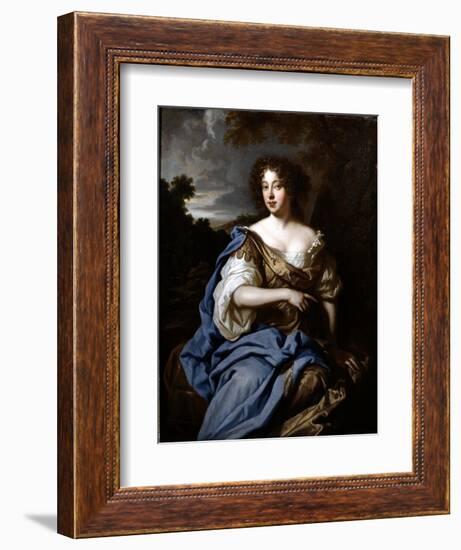 Portrait of a Lady Called Nell Gwynn, C.1670-Sir Peter Lely-Framed Giclee Print