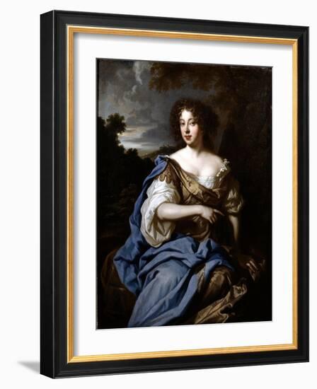 Portrait of a Lady Called Nell Gwynn, C.1670-Sir Peter Lely-Framed Giclee Print