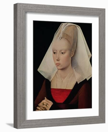 Portrait of a Lady, circa 1450-60-Rogier van der Weyden-Framed Giclee Print