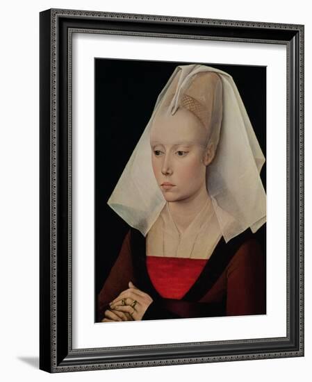 Portrait of a Lady, circa 1450-60-Rogier van der Weyden-Framed Giclee Print