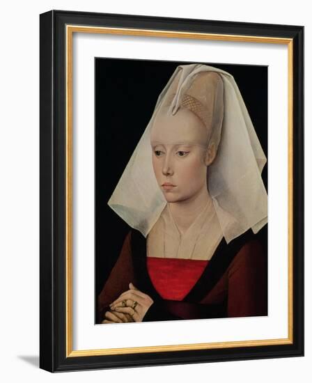 Portrait of a Lady, circa 1450-60-Rogier van der Weyden-Framed Giclee Print