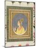 Portrait of a Lady Holding a Lotus Petal, from the Small Clive Album, C.1750-60-Mughal-Mounted Giclee Print