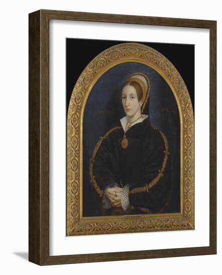 Portrait of a Lady, Identified as Catherine Howard-Hans Holbein the Younger-Framed Giclee Print