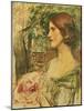 Portrait of a Lady in a Green Dress-John William Waterhouse-Mounted Giclee Print