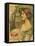 Portrait of a Lady in a Green Dress-John William Waterhouse-Framed Premier Image Canvas