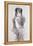 Portrait of a Lady, possibly Madam Van Cleef (nee Lopez Penna Hebe)-Paul Cesar Helleu-Framed Premier Image Canvas