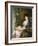 Portrait of a Lady Said to Be the Artist's Wife, 1911-Frank Bernard Dicksee-Framed Premium Giclee Print