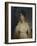 Portrait of a Lady Seated, Half Length, Wearing a White Dress-Sir William Beechey-Framed Giclee Print