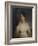 Portrait of a Lady Seated, Half Length, Wearing a White Dress-Sir William Beechey-Framed Giclee Print