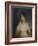 Portrait of a Lady Seated, Half Length, Wearing a White Dress-Sir William Beechey-Framed Giclee Print