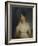 Portrait of a Lady Seated, Half Length, Wearing a White Dress-Sir William Beechey-Framed Giclee Print