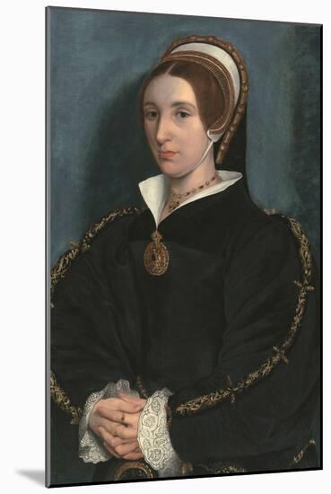 Portrait of a Lady, Thought to Be Catherine Howard-Hans Holbein the Younger-Mounted Giclee Print