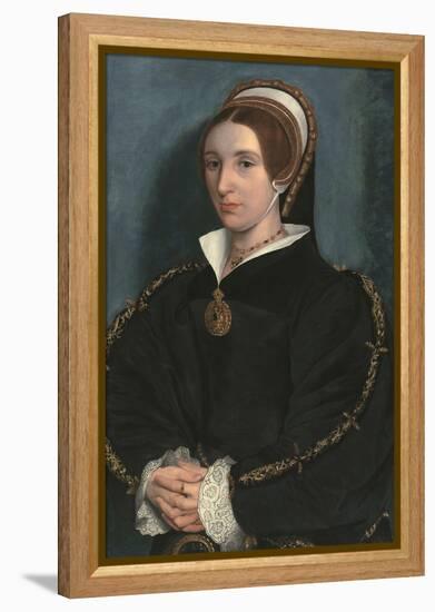 Portrait of a Lady, Thought to Be Catherine Howard-Hans Holbein the Younger-Framed Premier Image Canvas