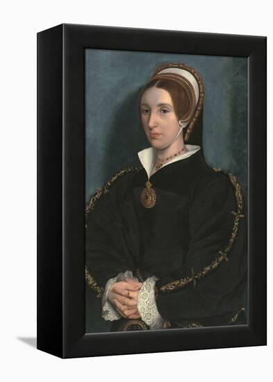 Portrait of a Lady, Thought to Be Catherine Howard-Hans Holbein the Younger-Framed Premier Image Canvas
