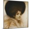 Portrait of a Lady with a Hat-Franz von Stuck-Mounted Giclee Print