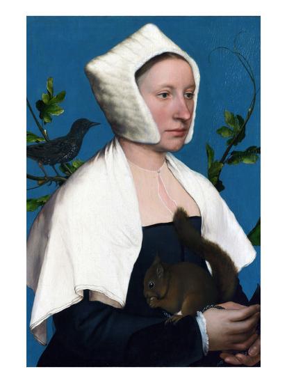 Portrait Of A Lady With A Squirrel And A Starling Art Print Hans Holbein The Younger Art Com Portrait Of A Lady With A Squirrel And A Starling Art Print Hans Holbein The Younger Art Com