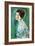 Portrait of a Lady-Gustav Klimt-Framed Art Print