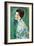 Portrait of a Lady-Gustav Klimt-Framed Art Print