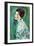 Portrait of a Lady-Gustav Klimt-Framed Premium Giclee Print