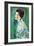 Portrait of a Lady-Gustav Klimt-Framed Art Print